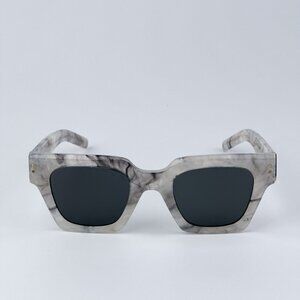 D&G DG4413 342887 BRAND NEW Sunglasses Grey Marble Grey Square Unisex